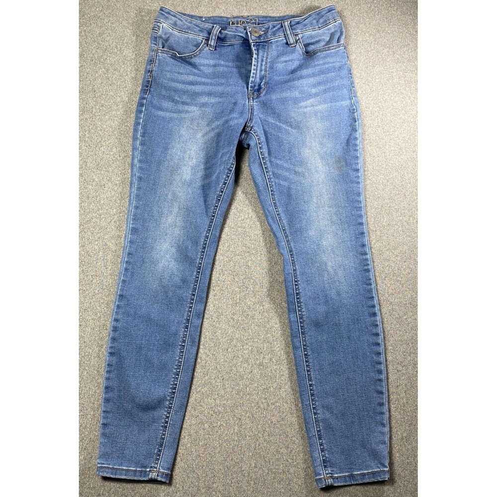 Rue 21 Mid Rise Women Jeans Size 10S Stretchy